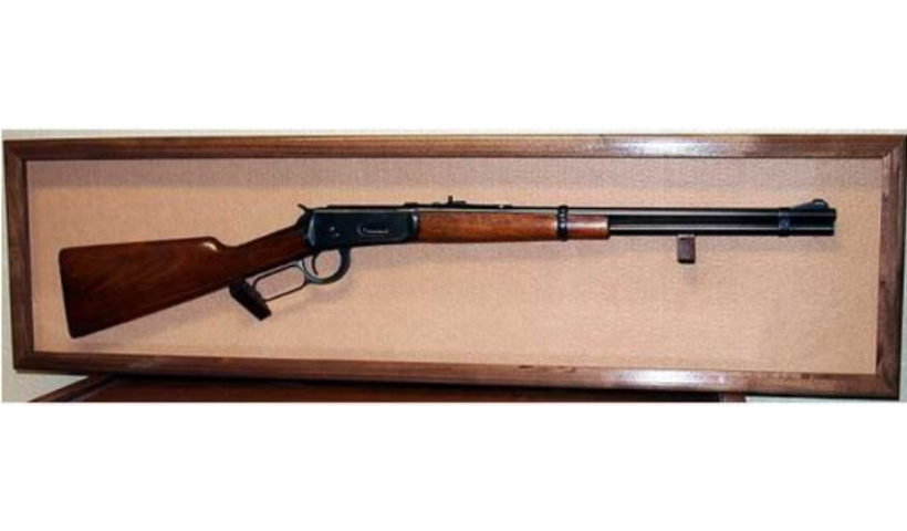 antique gun cabinet
