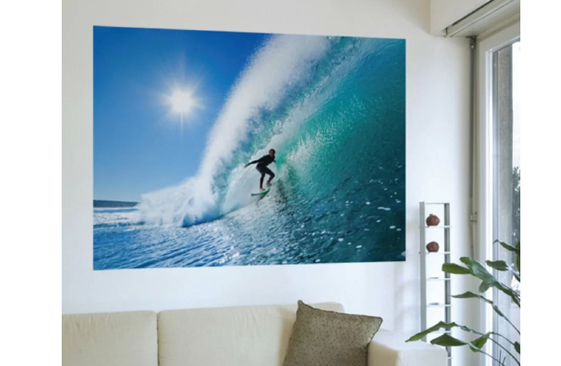 self stick poster