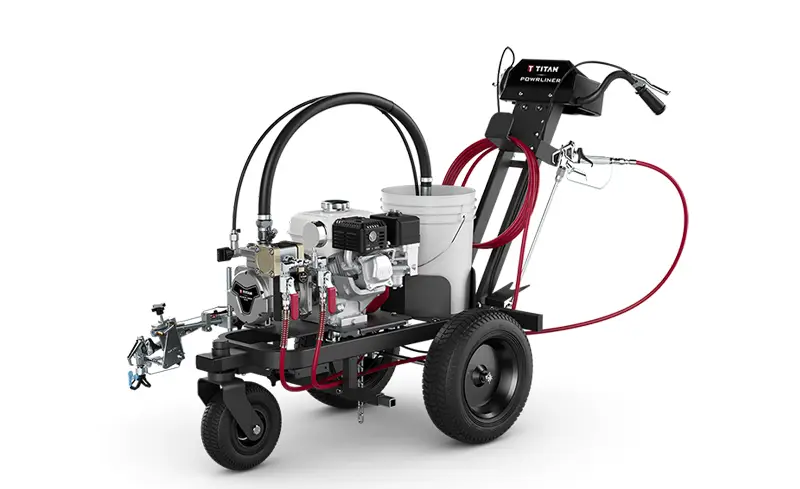 Line painting machines