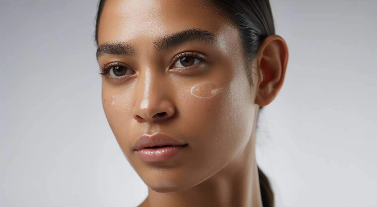 Close-up of radiant, smooth, and even-toned skin, representing the results of microneedling for facial balancing.