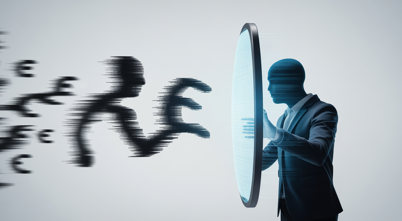 Illustrative image showing a shield icon protecting various digital devices (laptop, tablet, smartphone) from digital threats like lock icons and hacker symbols, emphasizing cybersecurity for small businesses.