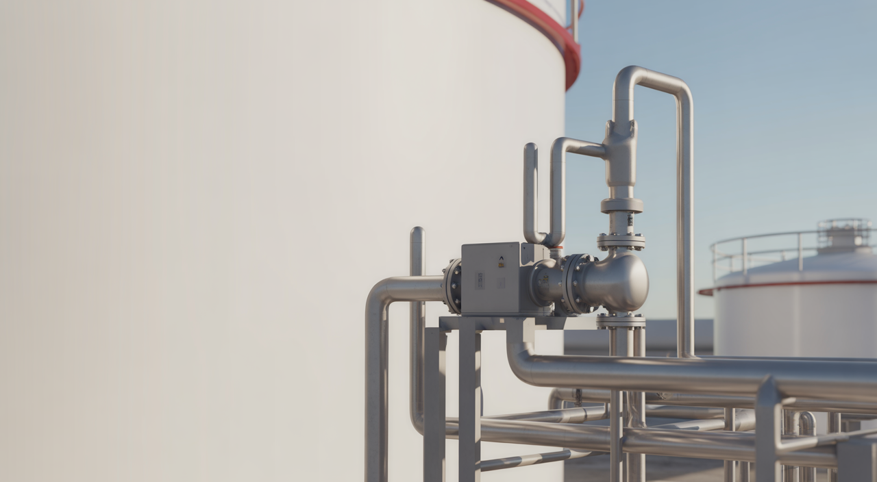Vapor recovery system installed at an Indian fuel station